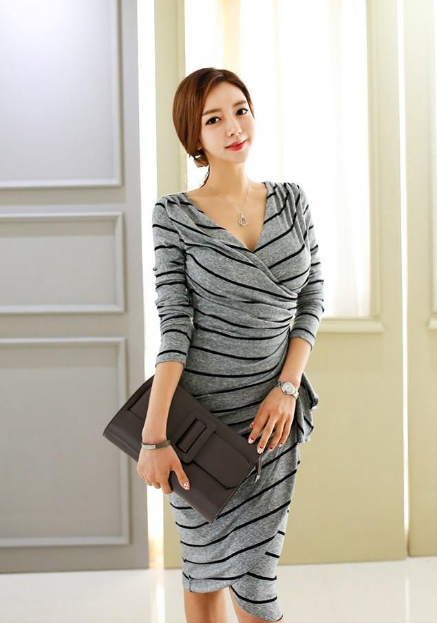 Coel Stripes Dress - One Chic Store