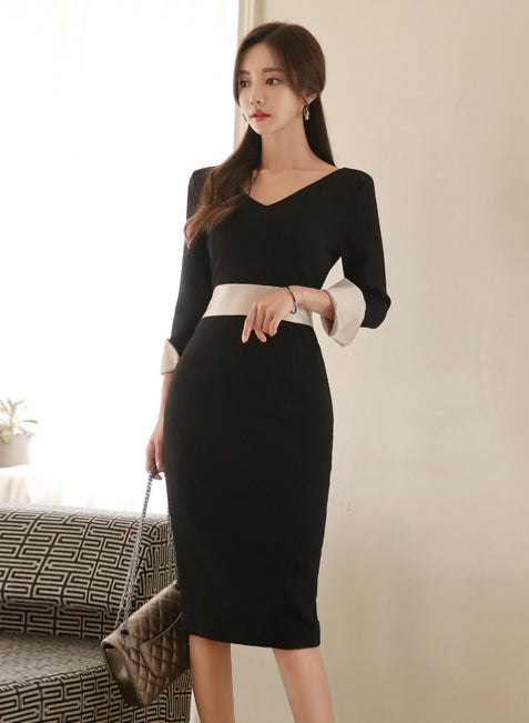 Noread Work Dress - One Chic Store