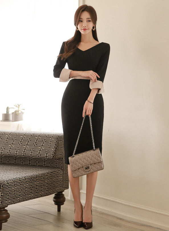 Noread Work Dress - One Chic Store