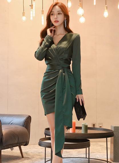 Clift Green Dress - One Chic Store