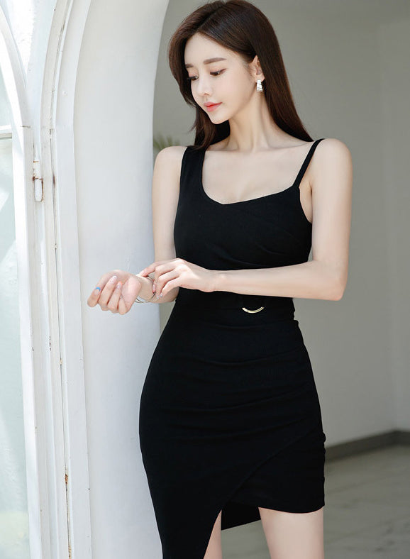 Merinda Black Dress