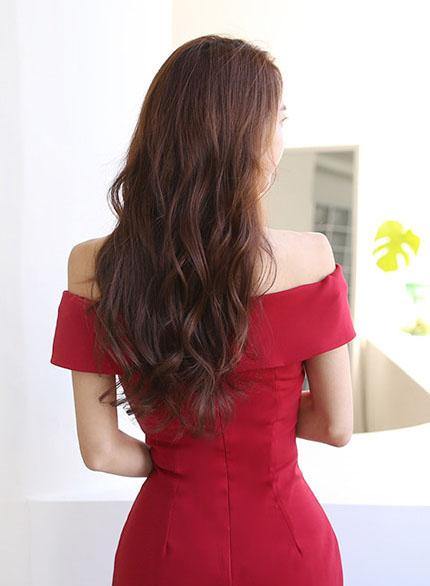 Charlotte Red Dress - One Chic Store